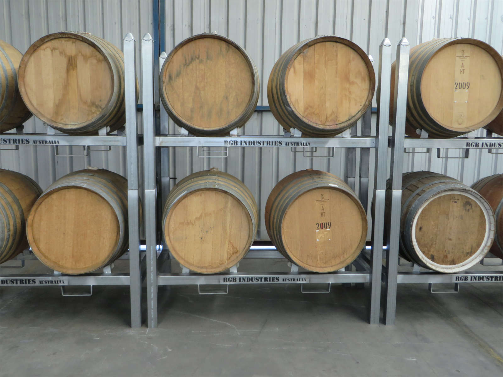 CBR Wine Barrel Racks RGB Industries