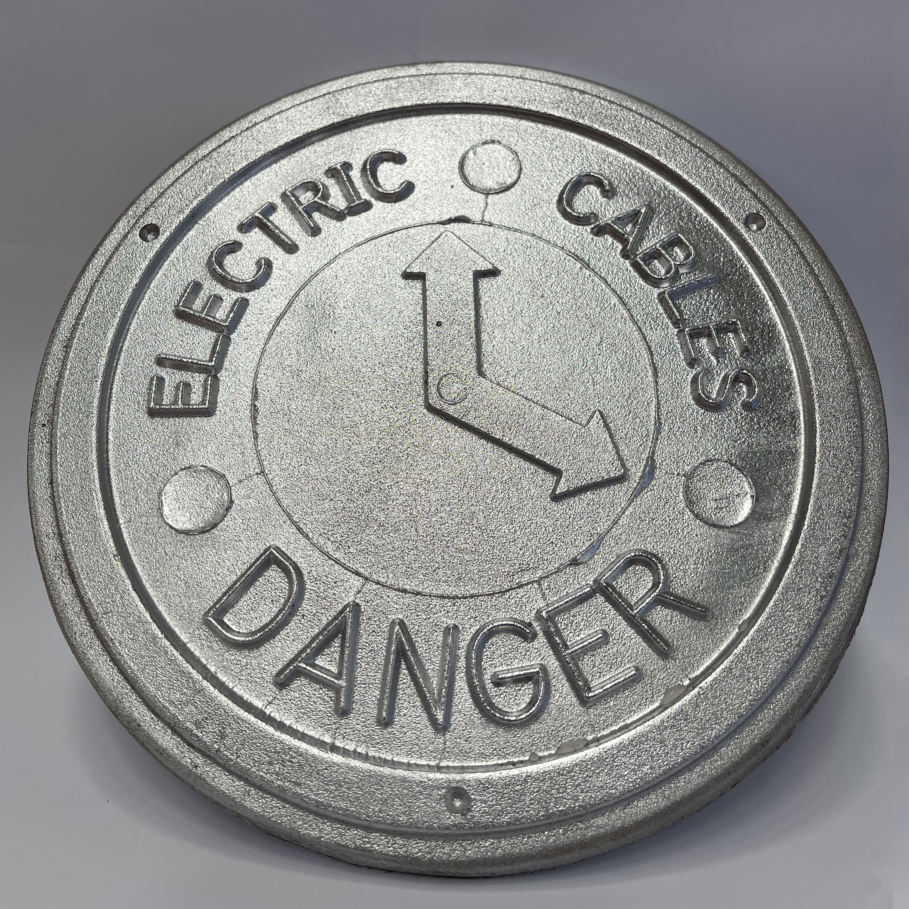 135 Degree Arrow Cable Marker Plate