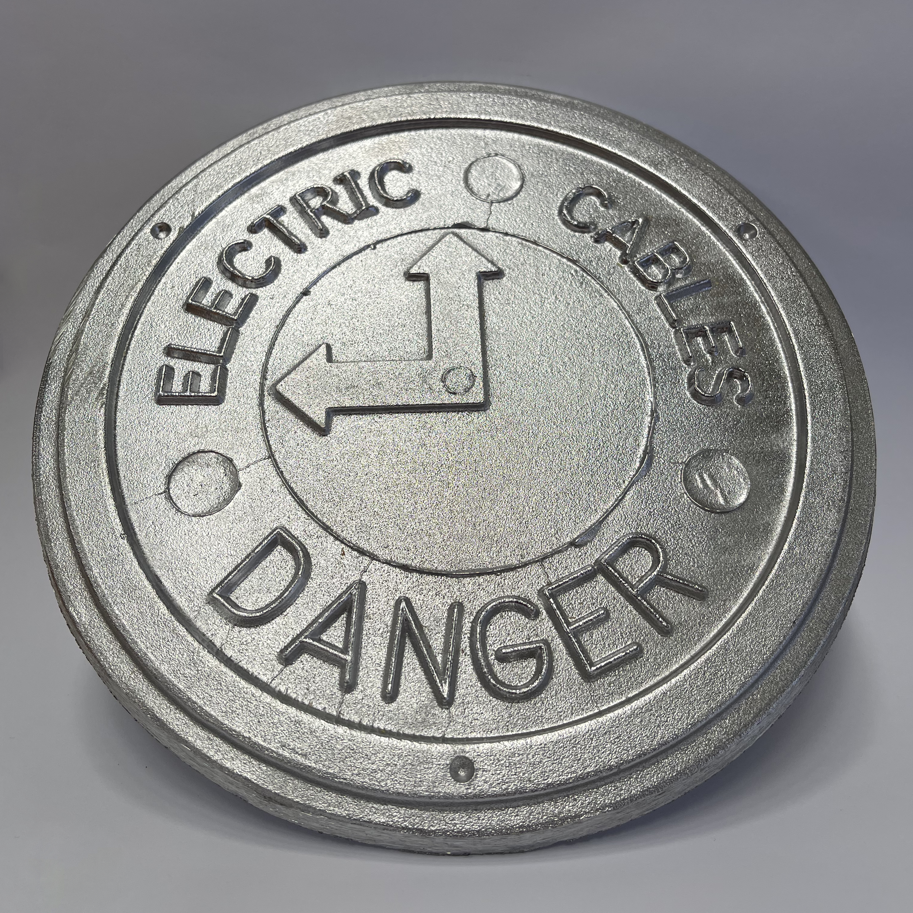 90 Degree Arrow Cable Marker Plate