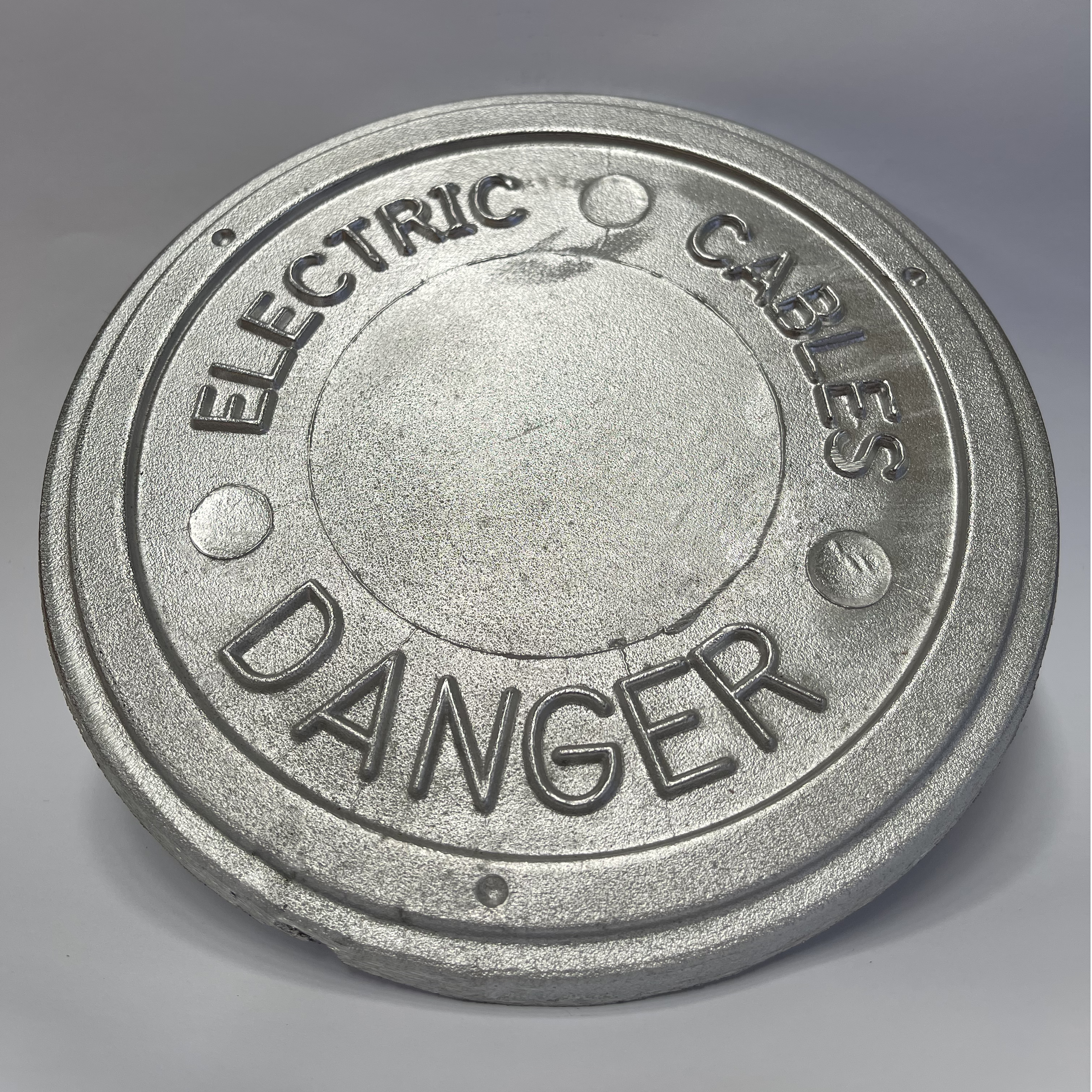 Blank Cable Marker Plate - Electrical Protection