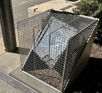 Custom Lighting Security Cages